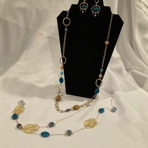Necklaces and earring set